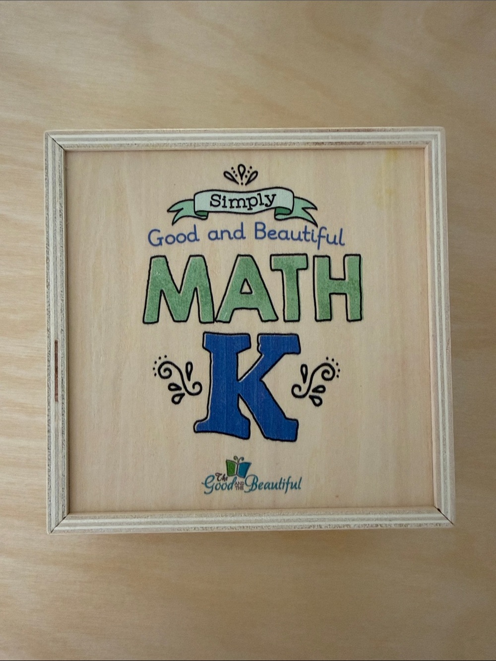The Good and the Beautiful K Math Box